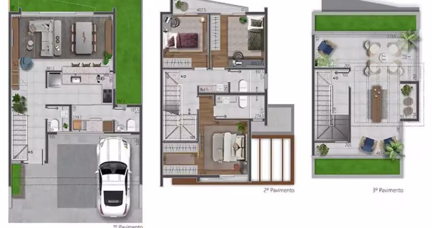 Apartamento à venda no jardins 156 com 3 quartos e 175m²