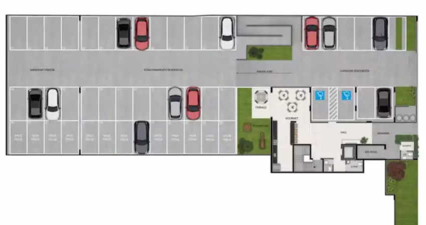 Apartamento à venda no evidence com 2 quartos e 53m²