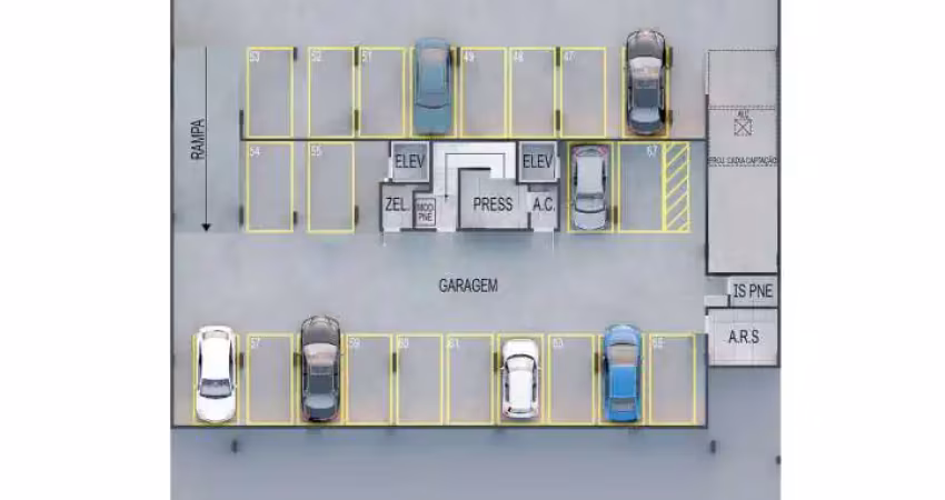 Apartamento à venda no aldea contorno com 1 quarto e 41m²
