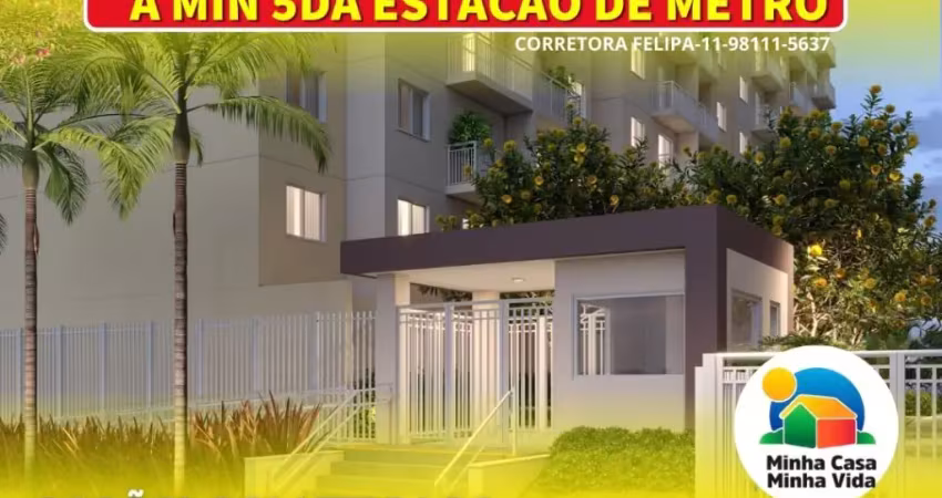 Apartamentos com 1 e 2 dorm. a 5 minutos do metrô barra funda!