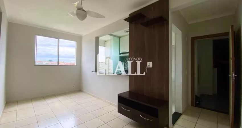 Apartamento com 2 dorms, residencial ana célia, são josé do rio preto - r$ 158 mil, cod: 9156