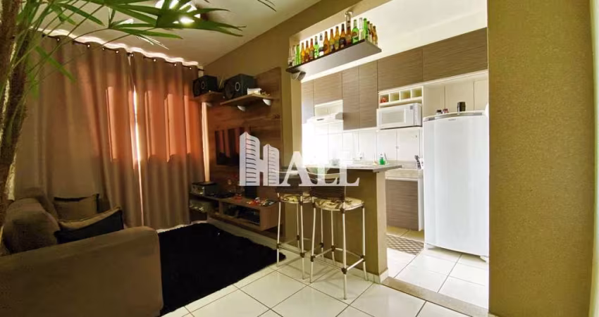 Apartamento com 2 dorms, Residencial Macedo Teles I, São José do Rio Preto - R$ 200 mil, Cod: 9259