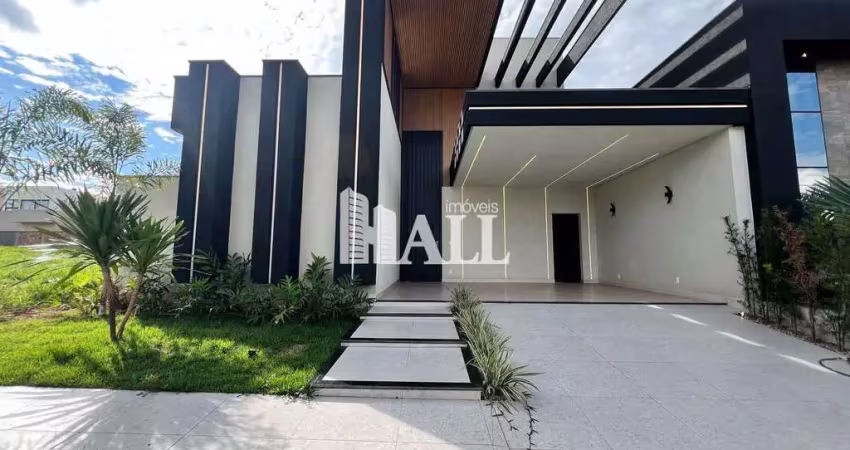 Casa em condomínio fechado com 3 quartos à venda na Rua Projetada 18, Residencial SetLife 2, Mirassol