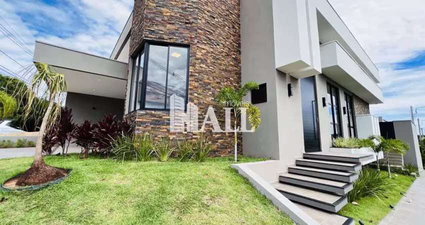Casa em condomínio fechado com 3 quartos à venda na Avenida Belvedere, Village Damha Rio Preto II, São José do Rio Preto