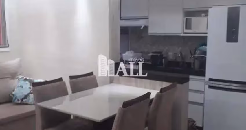 Apartamento com 2 dorms, parque das flores ii, são josé do rio preto - r$ 170 mil, cod: 12710
