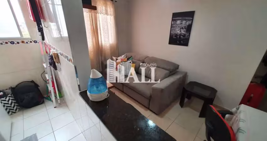 Apartamento com 2 dorms, parque das flores ii, são josé do rio preto - r$ 150 mil, cod: 12888