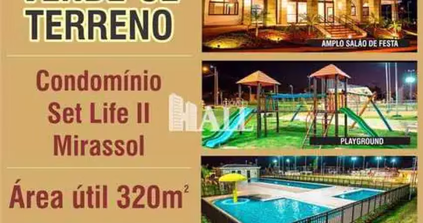 Terreno de condomínio, setlife mirassol, mirassol - r$ 230 mil, cod: 13699