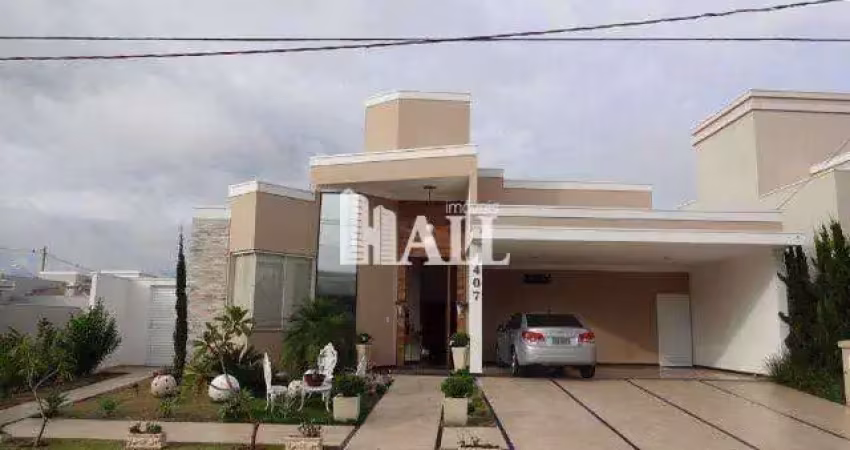 Casa em condomínio fechado com 4 quartos à venda na Avenida Miguel Damha, Parque Residencial Damha V, São José do Rio Preto