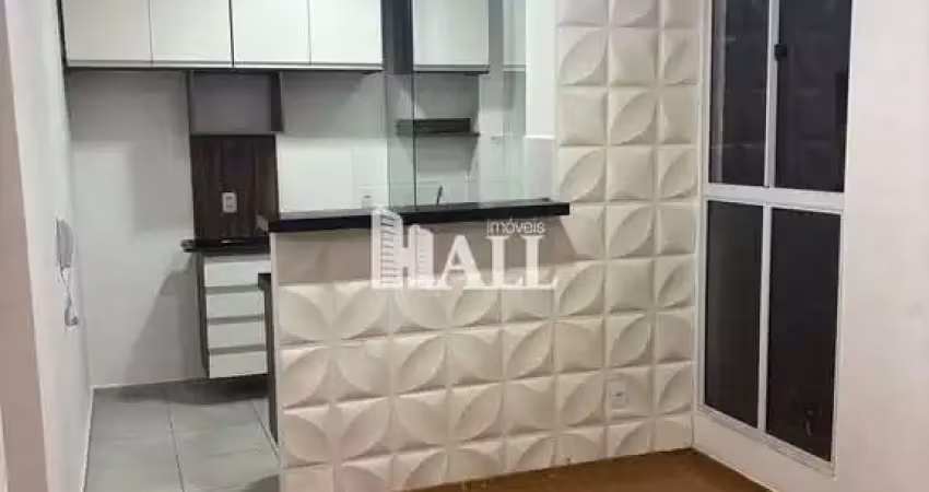 Apartamento com 2 quartos, loteamento clube v, rio preto