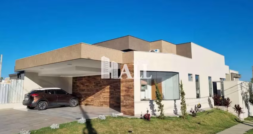 Casa em condomínio fechado com 3 quartos à venda na Avenida Miguel Damha, Village Damha Mirassol III, Mirassol