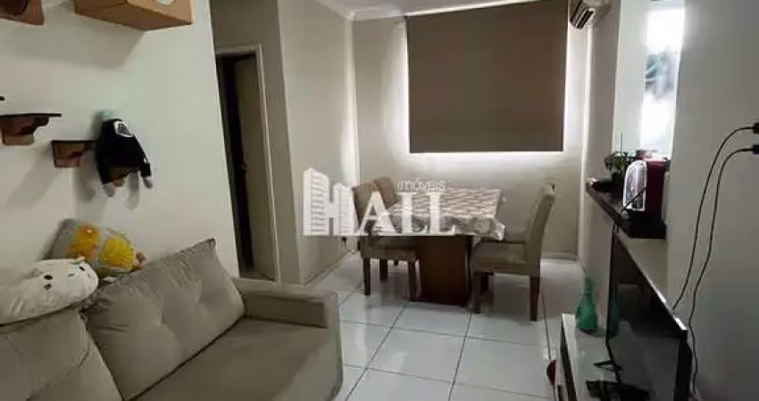 Apartamento com 2 quartos, residencial macedo teles i, são josé do rio preto - r$ 160 mil, cod: 16303