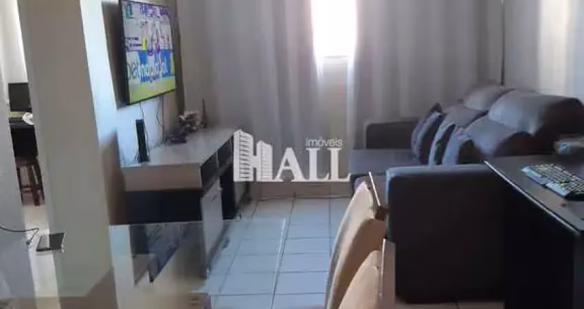 Apartamento com 2 quartos, residencial macedo teles i, são josé do rio preto - r$ 165 mil, cod: 16321