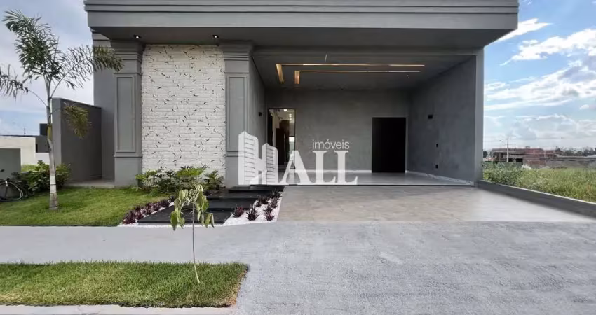 Casa em condomínio fechado com 3 quartos à venda na Avenida José Vieira Machado Junior, Quinta do Lago Residence, São José do Rio Preto