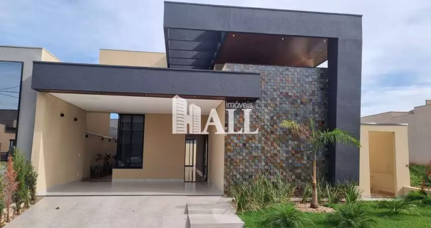 Casa em condomínio fechado com 3 quartos à venda na Rua Agostinho Francisco Lopes, Quinta do Lago Residence, São José do Rio Preto