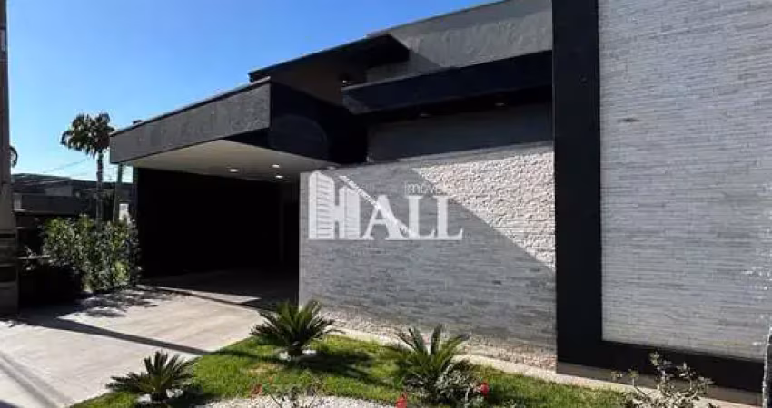 Casa em condomínio fechado com 3 quartos à venda na Avenida José da Silva Sé, Village Damha Rio Preto III, São José do Rio Preto