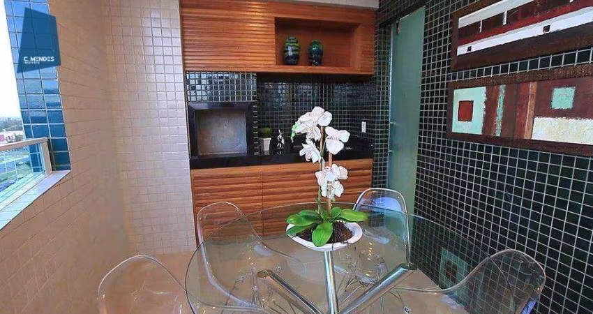Apartamento com 3 dormitórios à venda, 164 m² por R$ 1.504.091,72 - Guararapes - Fortaleza/CE