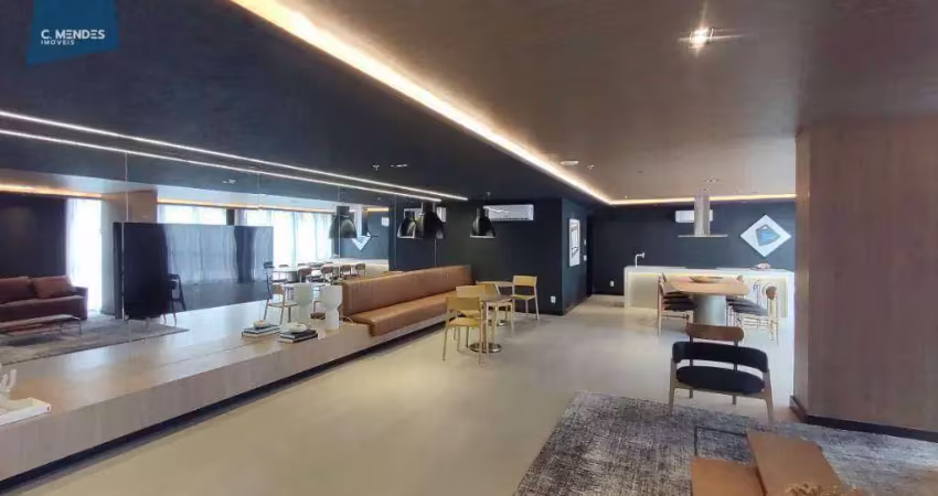Apartamento com 2 dormitórios para alugar, 58 m² por r$ 4.560,01/mês - aldeota - fortaleza/ce