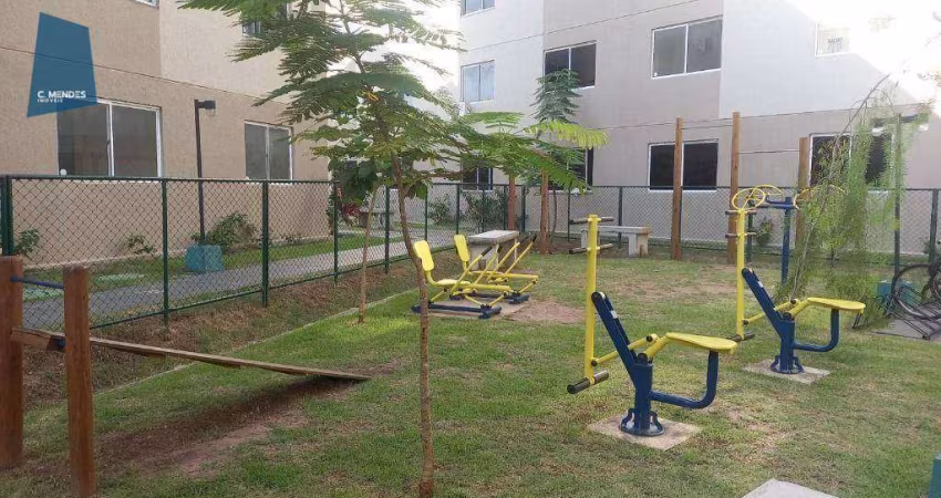 Apartamento com 2 dormitórios para alugar, 45 m² por R$ 1.057,38/mês - Cajazeiras - Fortaleza/CE