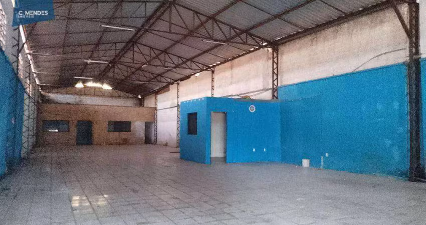 Galpão para alugar, 390 m² por r$ 6.158,17/mês - parangaba - fortaleza/ce