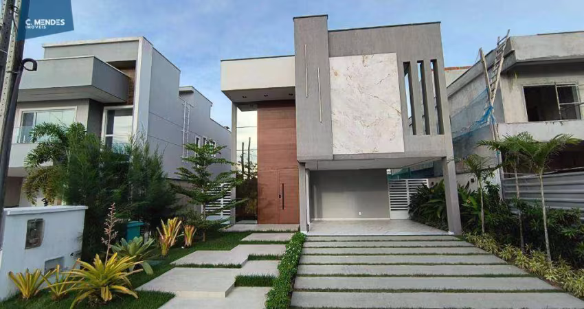 ofisticação e Conforto no Alphaville Ceará 3 – Casa com 3 Suítes e Fachada Imponente