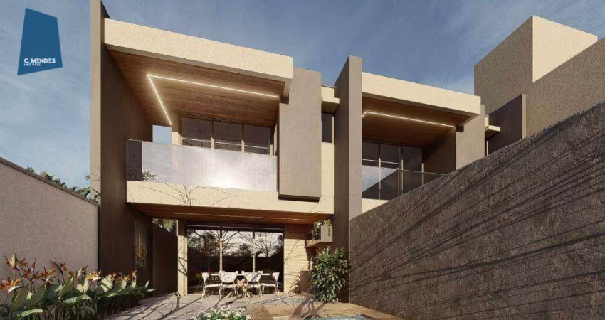 Casa com 4 dormitórios à venda, 154 m² por R$ 729.000,00 - Edson Queiroz - Fortaleza/CE