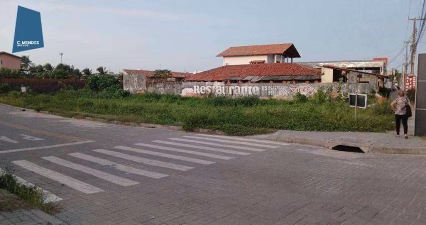 Oprotuni0dade Unica - Terreno em avenida principal a poucos metros do Beach Park!