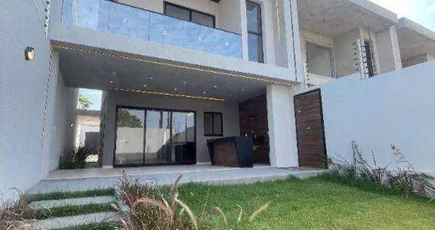 Casa com 4 dormitórios à venda, 158 m² por r$ 669.000,00 - precabura - eusébio/ce