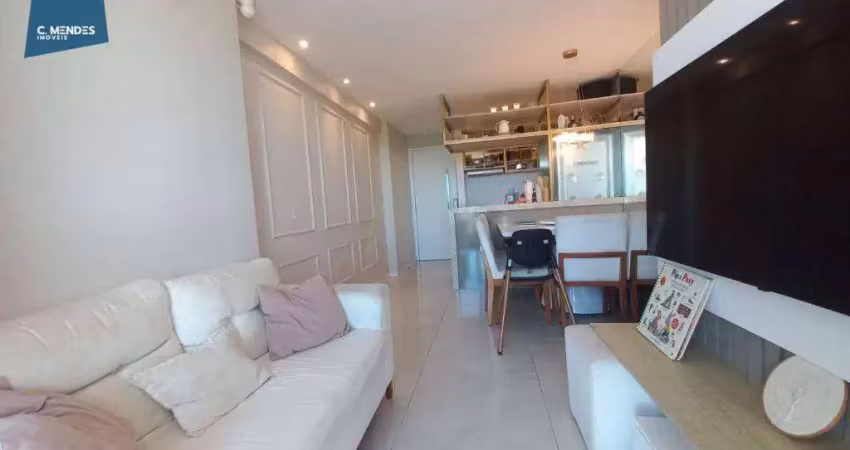 Apartamento com 2 dormitórios à venda, 55 m² por r$ 370.000,00 - messejana - fortaleza/ce