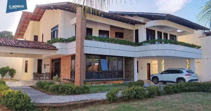 Casa com 5 dormitórios à venda, 470 m² por r$ 3.200.000,00 - engenheiro luciano cavalcante - fortaleza/ce