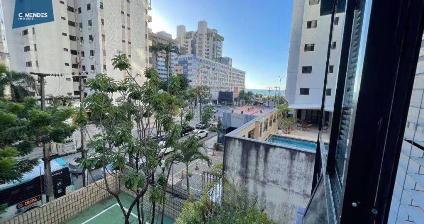Apartamento com 4 dormitórios à venda, 210 m² por r$ 1.500.000,00 - meireles - fortaleza/ce
