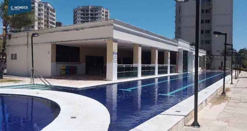 Apartamento com 3 dormitórios para alugar, 68 m² por r$ 3.106,00/mês - cambeba - fortaleza/ce