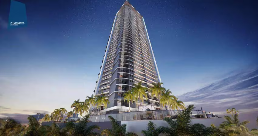 Apartamento com 3 dormitórios à venda, 138 m² por r$ 2.009.717,07 - meireles - fortaleza/ce