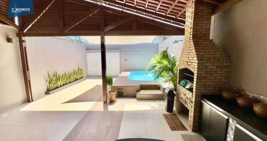 Casa solta com 3 suítes e piscina, no melhor da sapiranga - fortaleza/ce