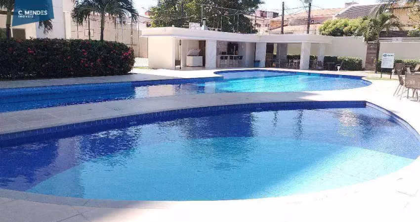 Apartamento com 3 dormitórios para alugar, 73 m² por r$ 3.940,43/mês - cidade dos funcionários - fortaleza/ce