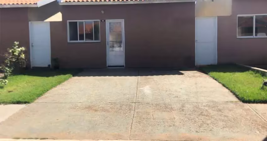 Casa á venda no condomínio jardim fortaleza em brodowski, com 2 quartos por r$ 165.000,00