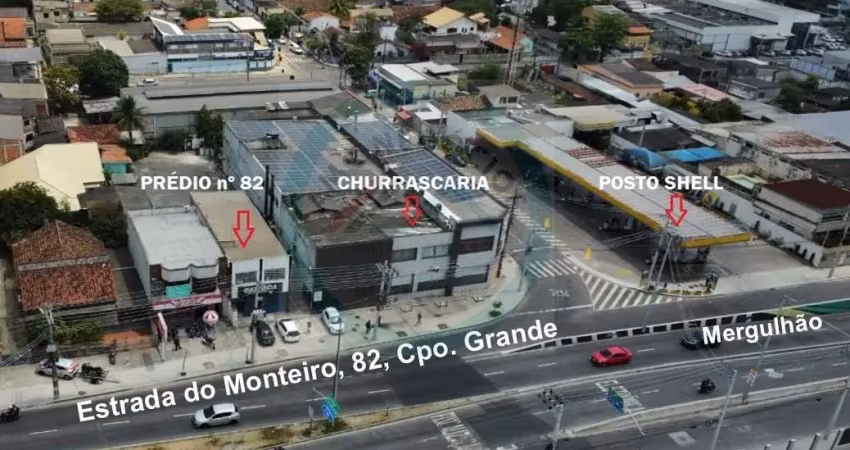 Barracão / Galpão / Depósito para alugar na Estrada do Monteiro, 82, Campo Grande, Rio de Janeiro