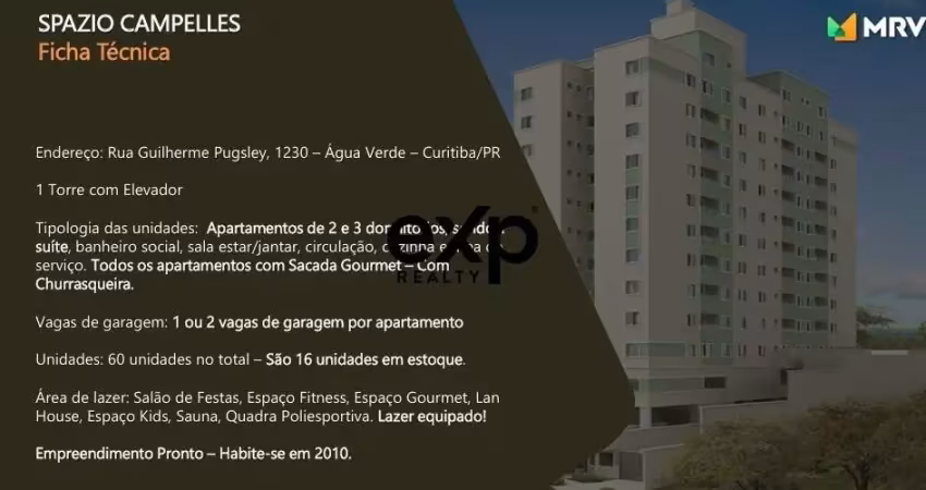 Prédio à venda na Rua Guilherme Pugsley, 1230, Água Verde, Curitiba