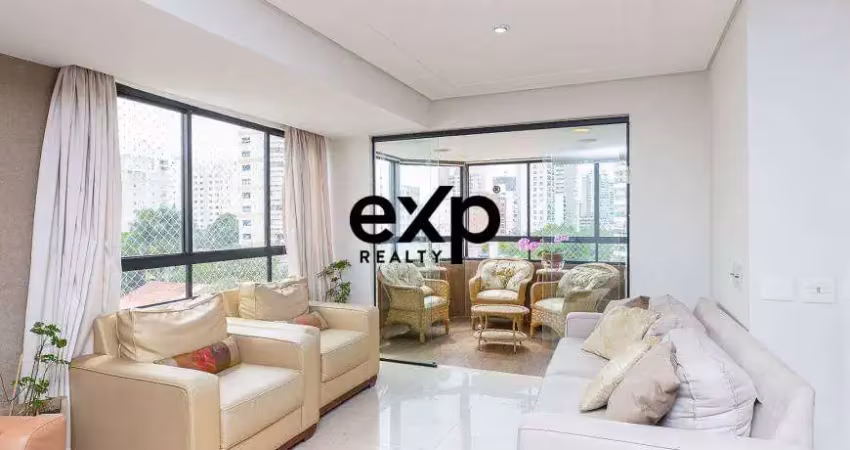 Apartamento com 4 quartos à venda na Avenida Sabiá, 399, Moema, São Paulo