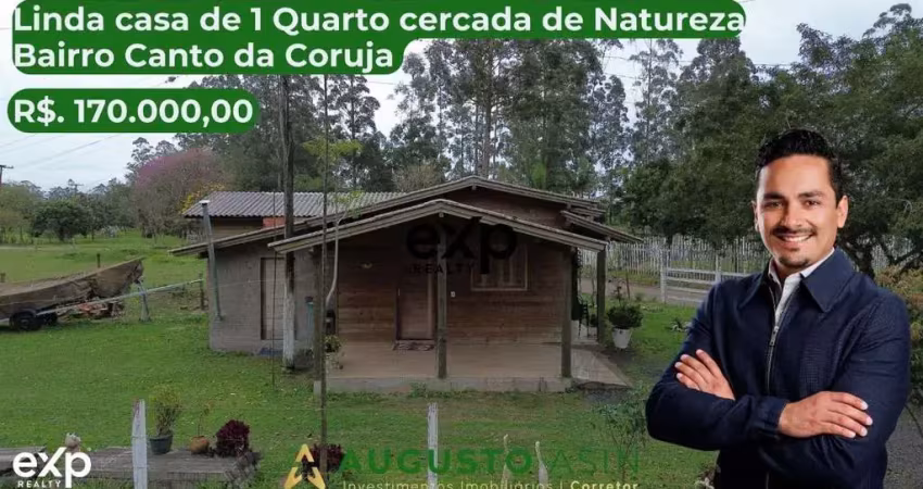 Casa com 1 quarto à venda na Canto da Coruja, 638, Canto das Corujas, Terra de Areia