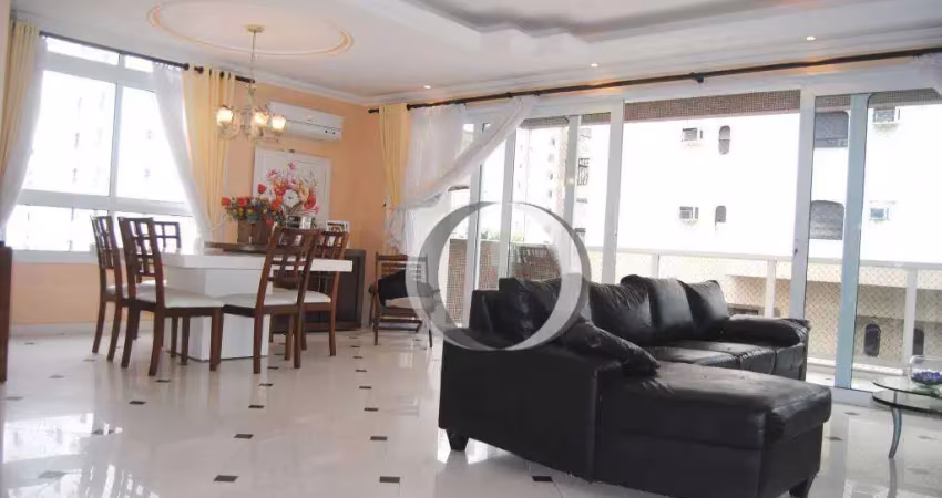 Apartamento à venda, 135 m² por r$ 980.000,00 - pitangueiras - guarujá/sp