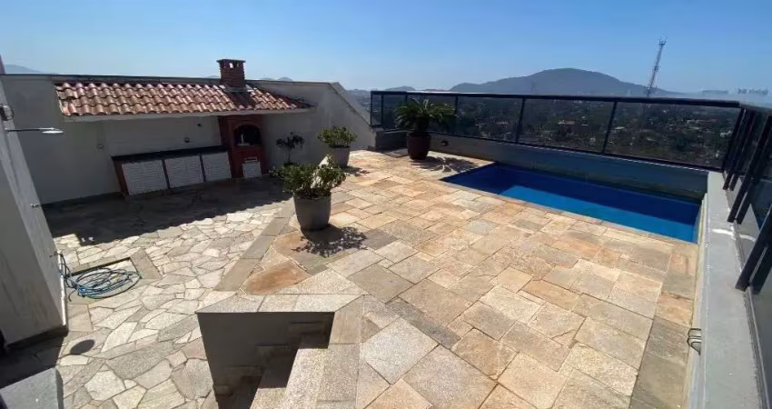 Cobertura à venda, 240 m² por r$ 950.000,00 - enseada - guarujá/sp