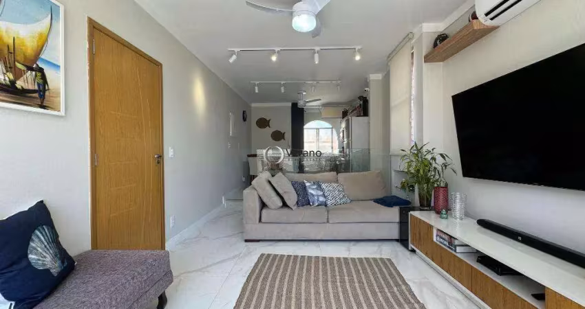 Apartamento à venda, 80 m² por r$ 530.000,00 - enseada - guarujá/sp