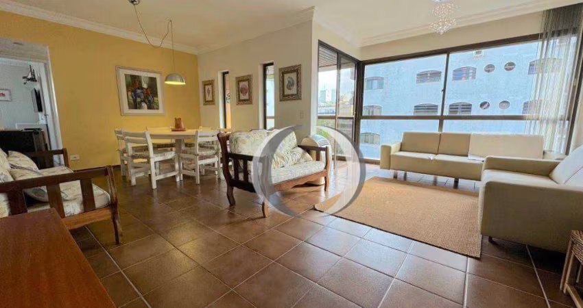 Apartamento com 3 dormitórios à venda, 108 m² por R$ 550.000,00 - Enseada - Guarujá/SP