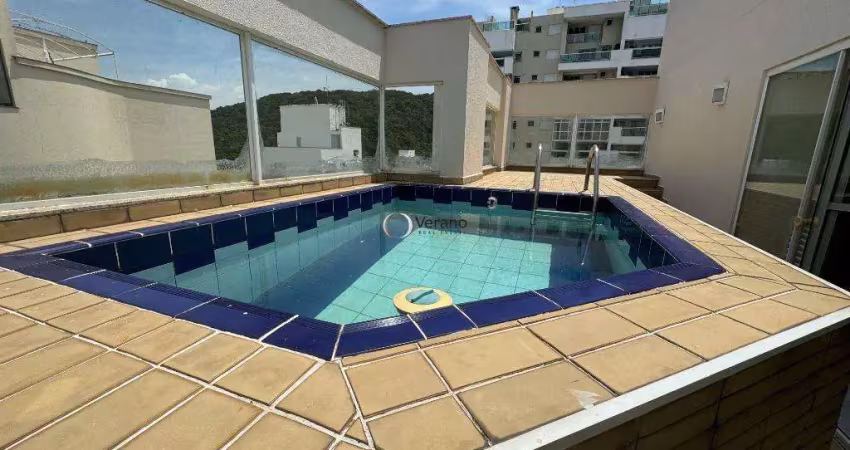 Cobertura à venda, 120 m² por r$ 998.000,00 - pitangueiras - guarujá/sp