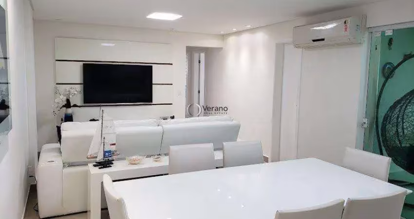 Cobertura à venda, 200 m² por r$ 1.800.000,00 - pitangueiras - guarujá/sp