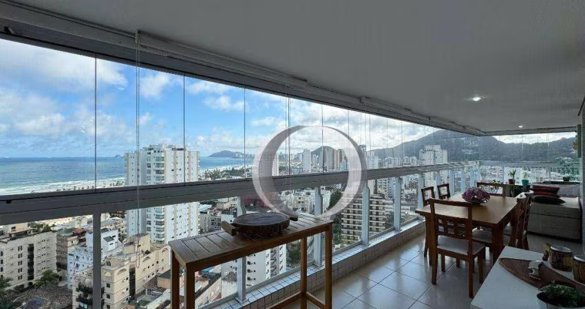Apartamento com 3 dormitórios à venda, 111 m² por R$ 1.200.000,00 - Enseada - Guarujá/SP