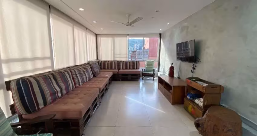 Cobertura com 4 dormitórios à venda, 160 m² por r$ 720.000 - enseada - guarujá/sp