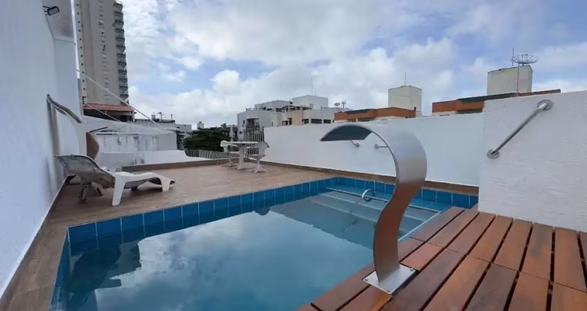 Cobertura com 3 dormitórios à venda, 260 m² por r$ 850.000,00 - enseada - guarujá/sp