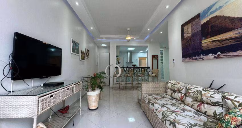 Apartamento com 3 dormitórios à venda, 86 m² por R$ 470.000,00 - Enseada - Guarujá/SP