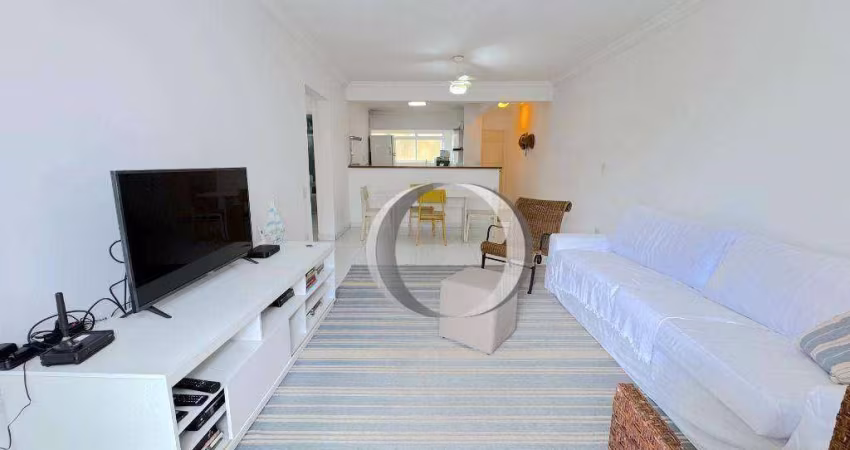 Apartamento na Pitangueiras com vista para o mar